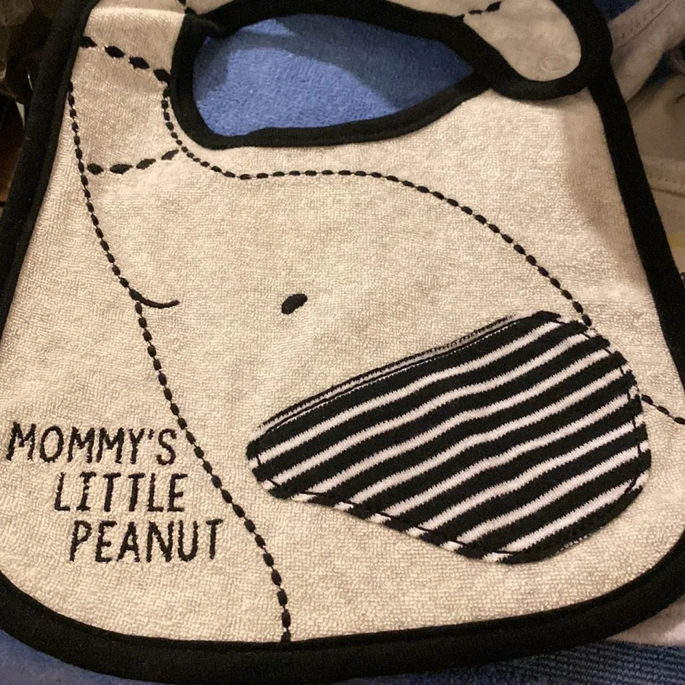 6 Baby Bibs